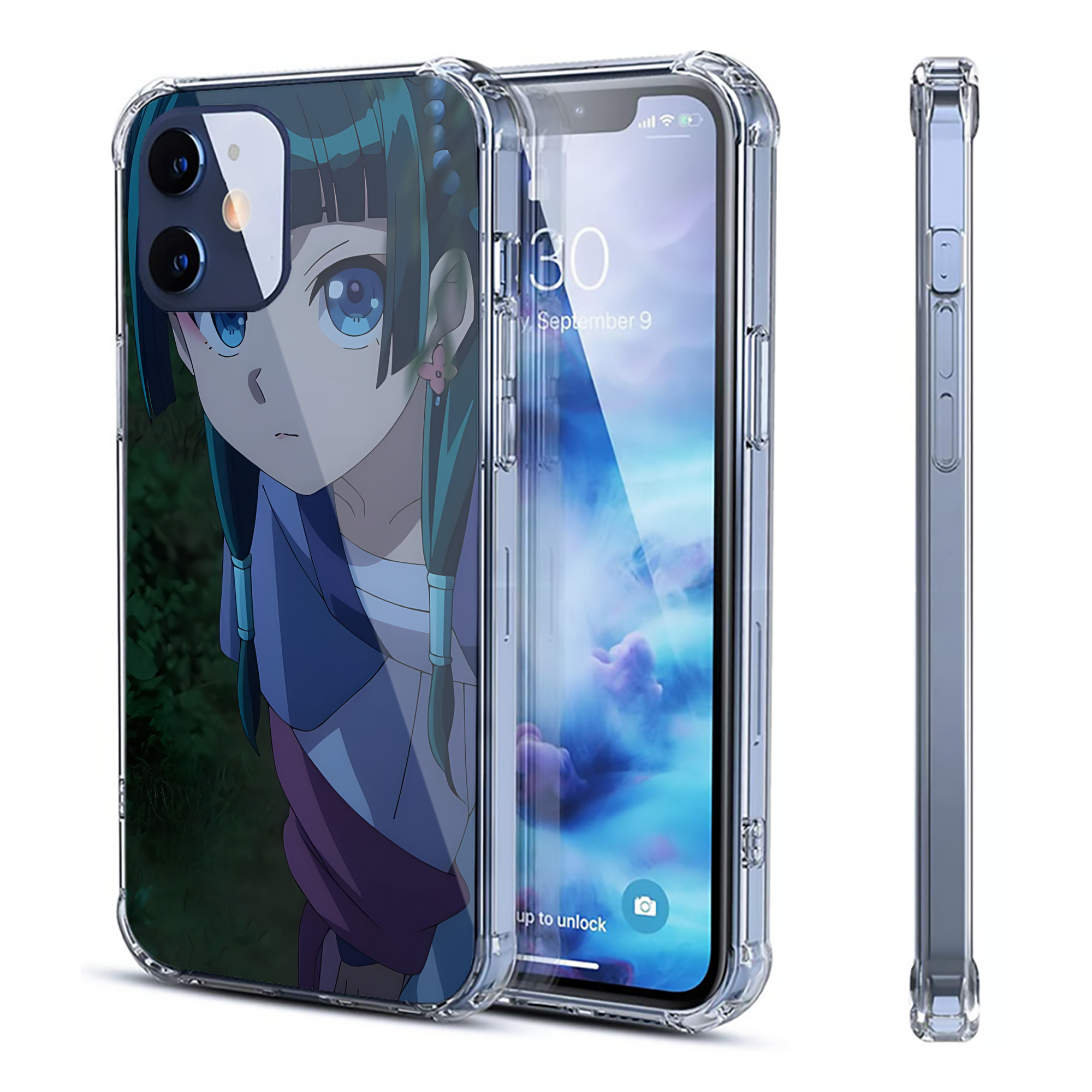 （画像用） 薬屋のひとりごと The Apothecary Diaries 【iPhone 12シリーズ対応】透明スマホケース（クリアソフトケース）